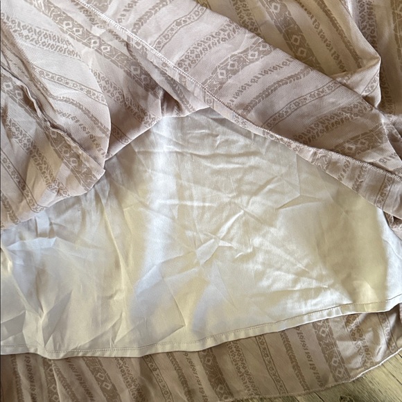 Free People Dusty Mauve Lace Trim Sleeveless Casual Dress - Picture 7 of 9